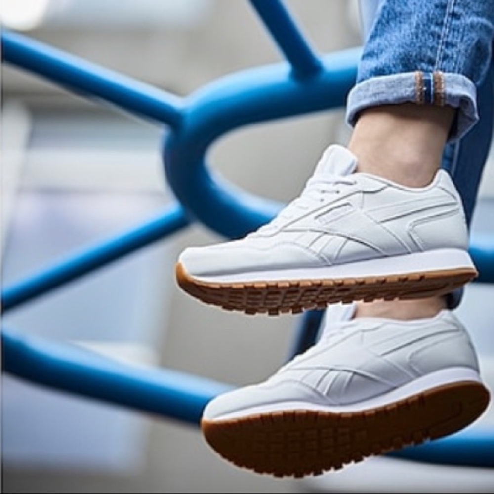 Classic white Reebok sneaker